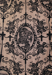 Lace Cameo Butterfly Dress