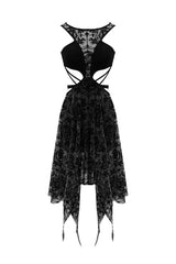 Lace Cameo Butterfly Dress