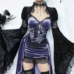 Gothic Velvet Dress
