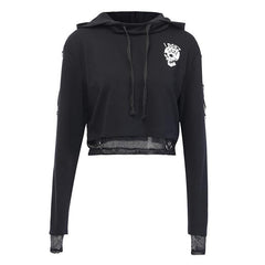 Women's Skull Hoodie