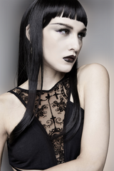 Lace Cameo Butterfly Dress