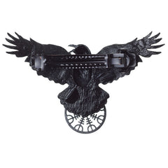 Gothic Crow Hair Clip