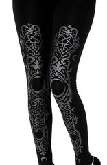 Baroque Crescent Leggings