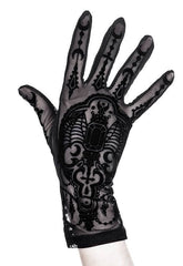 Bejewelled Bat Gloves