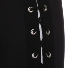 Gothic Laced Corset Leggings