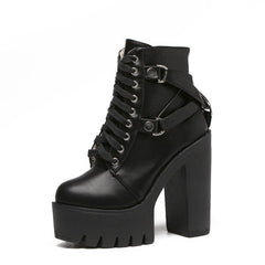 Militant Goth Combat Boots