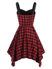 RED & BLACK GOTHIC DRESS