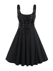 Gothic Buckle Dress
