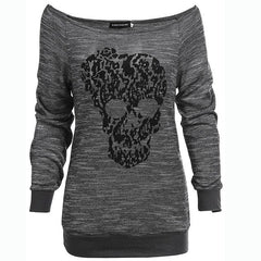 Women's Skull Sweater